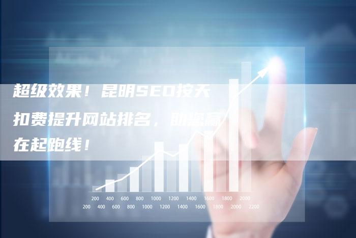 超级效果！昆明SEO按天扣费提升网站排名，助您赢在起跑线！