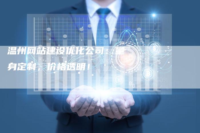 温州网站建设优化公司:量身定制,价格透明!-链接买卖平台
