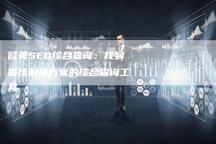 欧美SEO综合查询：找到最佳解决方案的综合查询工具