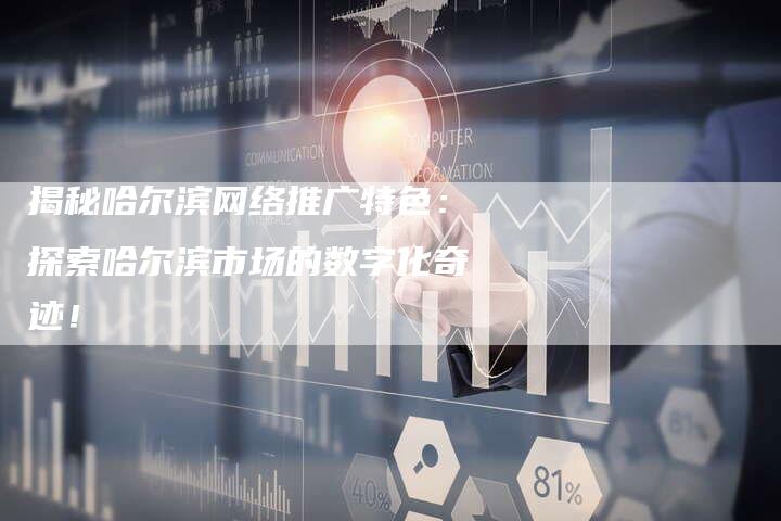 揭秘哈尔滨网络推广特色:探索哈尔滨市场的数字化奇迹!-链接买卖平台