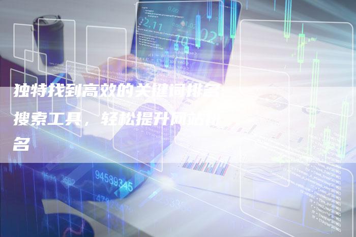 独特找到高效的关键词排名搜索工具,轻松提升网站排名-链接买卖平台