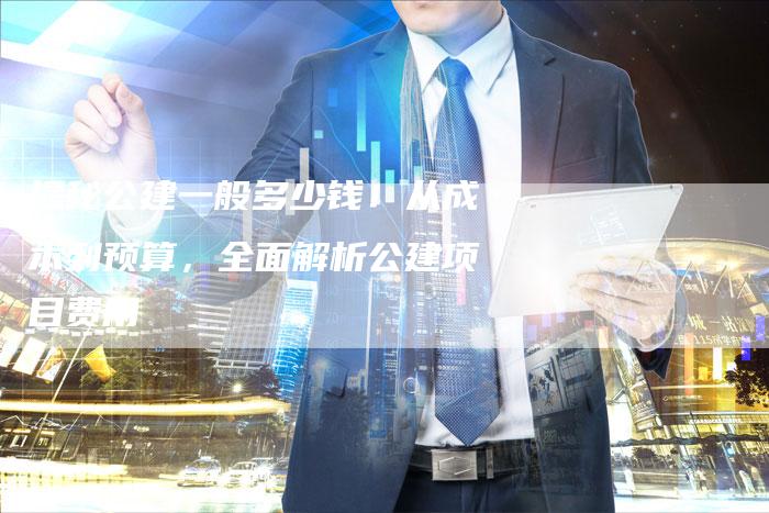 揭秘公建一般多少钱!从成本到预算,全面解析公建项目费用-链接买卖平台