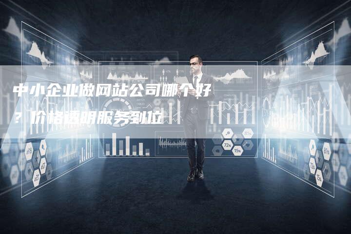 中小企业做网站公司哪个好？价格透明服务到位