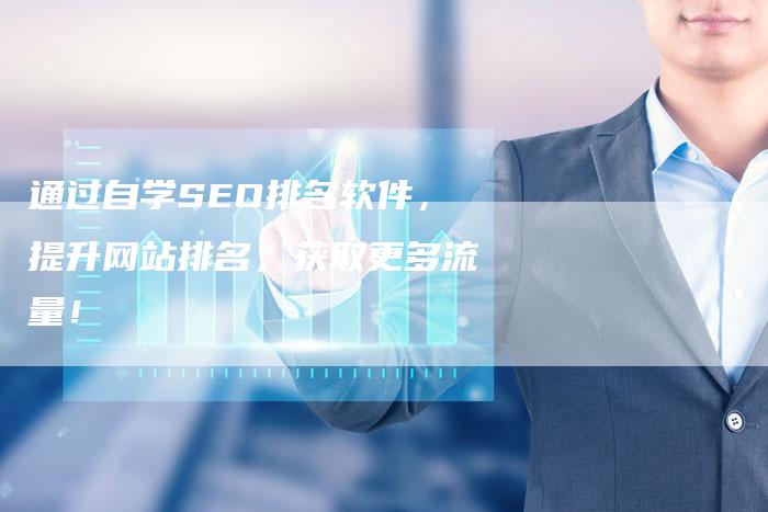 通过自学SEO排名软件,提升网站排名,获取更多流量!-链接买卖平台